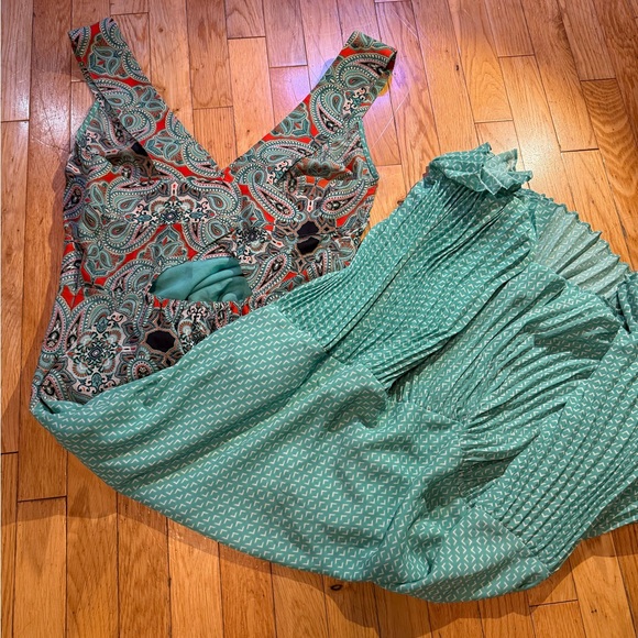 Paisley and Geometric Print Dress #322 - Picture 2 of 4